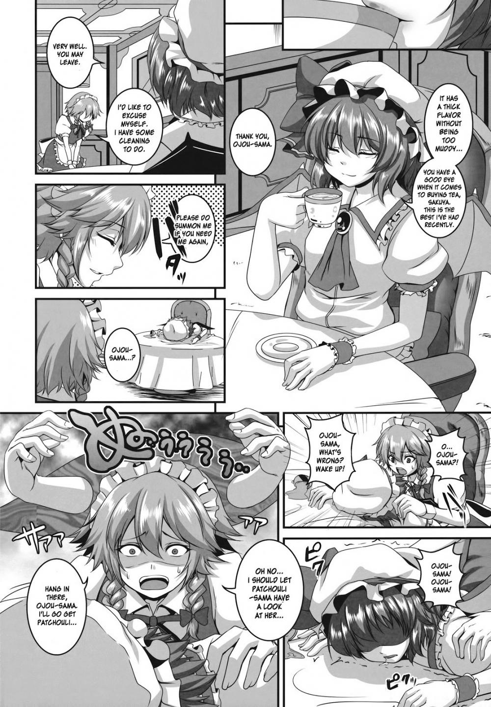 Hentai Manga Comic-Sakuya's Descent Into Madness-Read-3